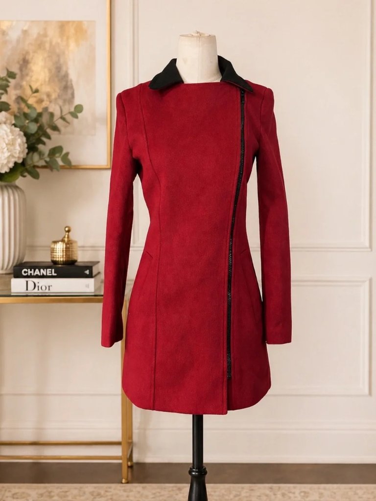 A Dong Silk Costume Made Coat - Xs - S